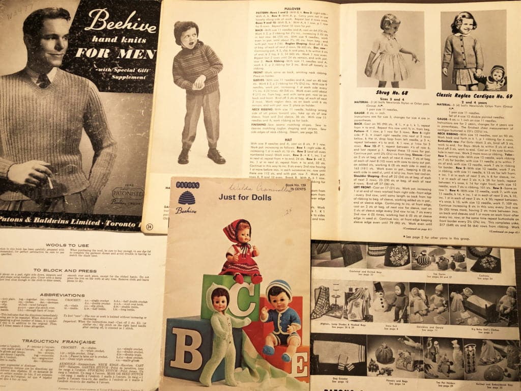 Find Vintage Knitting Patterns