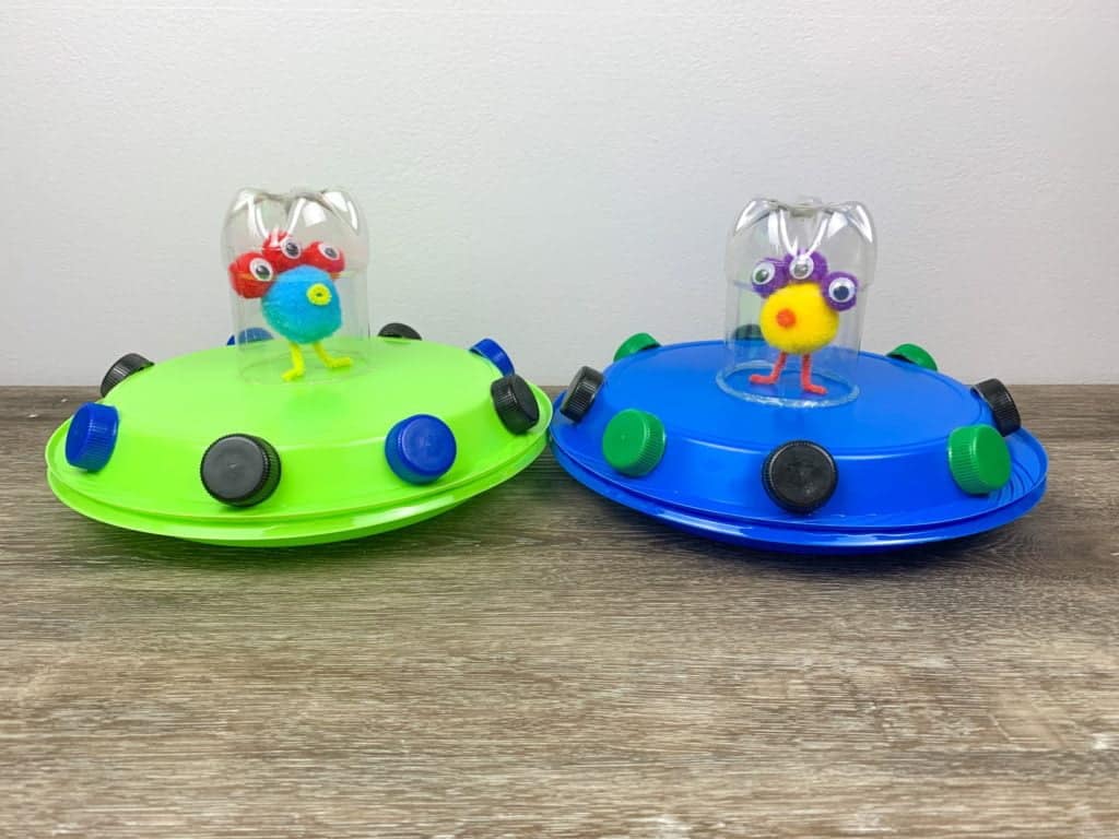Spaceship Alien Art Craft for Kids