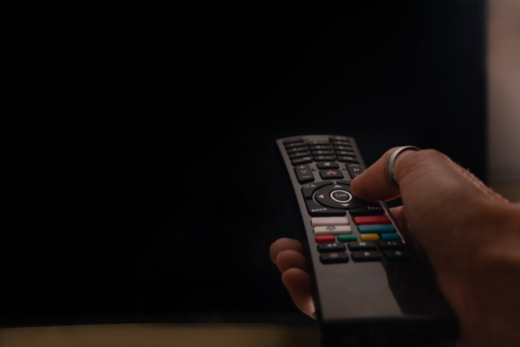 TV turned off