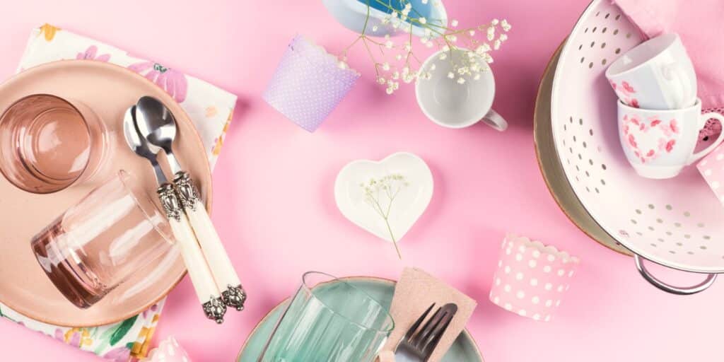 Pink Kitchen Accessories and Appliances