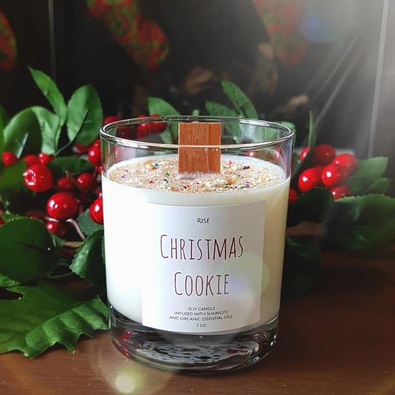 Christmas Cookie scented candles great Christmas gift ideas for moms