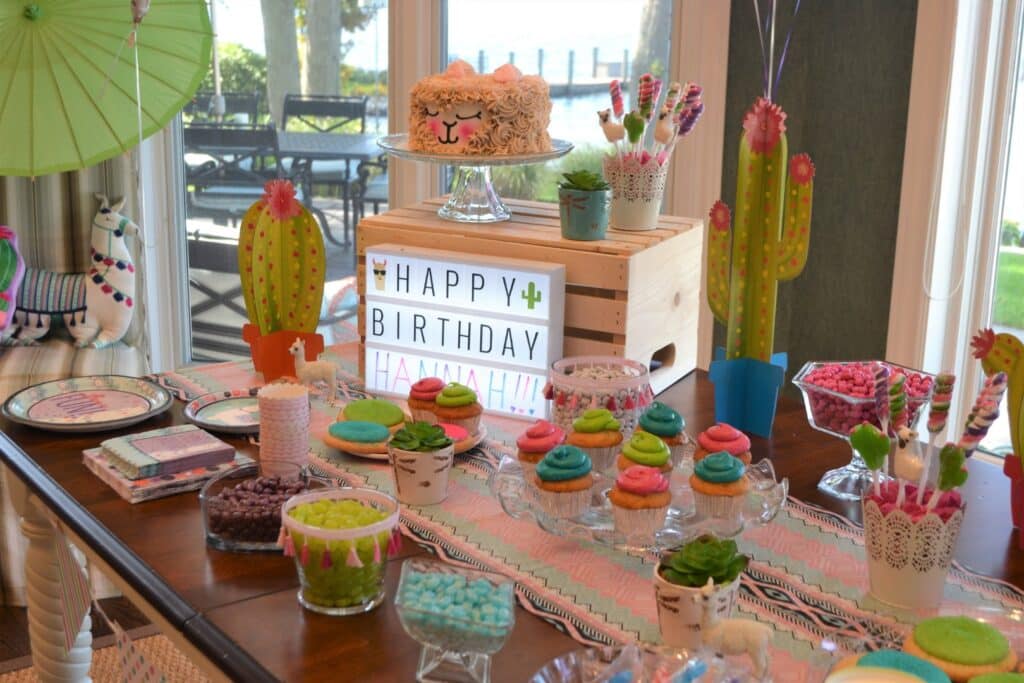 How to Plan a Birthday Party featured image of a party table with decorations
