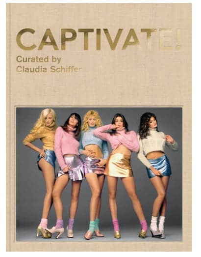 Captivate book of 90s fashion by Claudia Schiffer