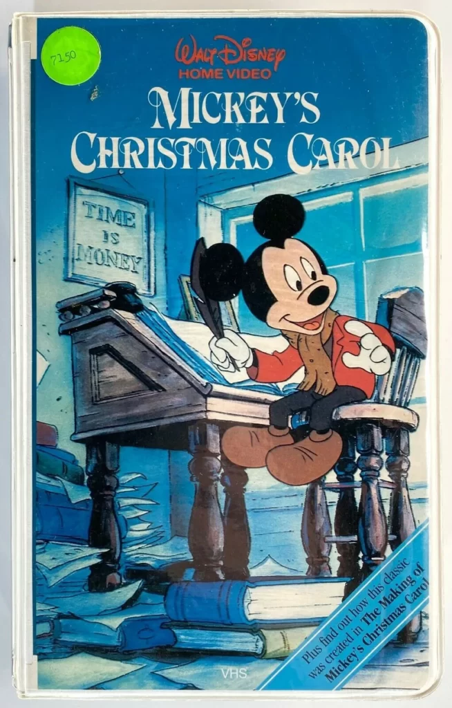 Mickey's Christmas Carol VHS
