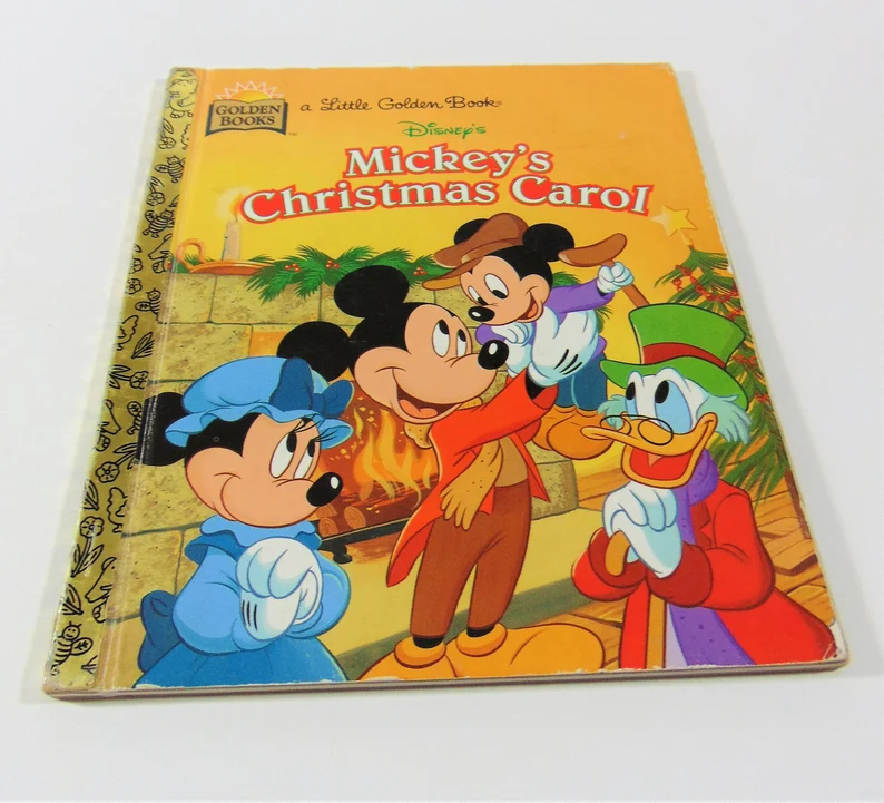 Mickey's Christmas Carol Little Golden Book