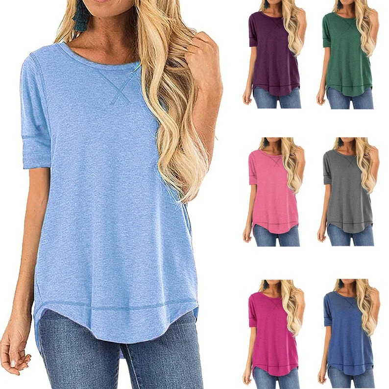 raglan cross stitch comfy tee