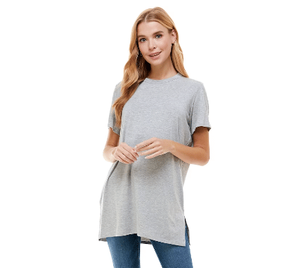 tunic top with side slits