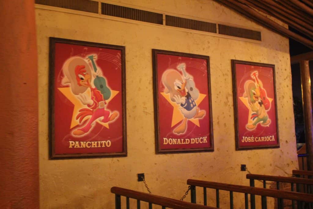 Movie posters of the Three Caballeros