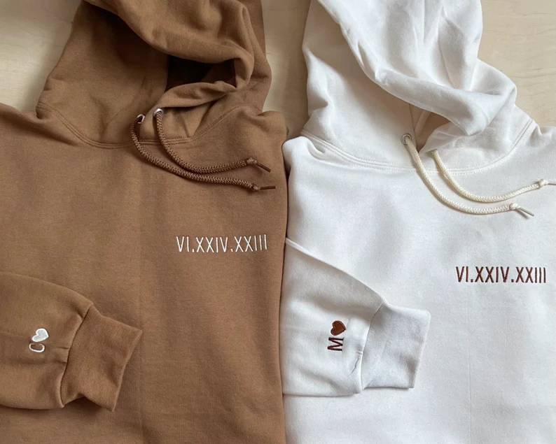 anniversary hoodies for a couple on valentine's day