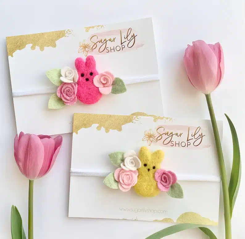 Peeps headband for babies