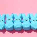 Peeps Themed Gift Ideas for Easter featured image of a bunch of peeps