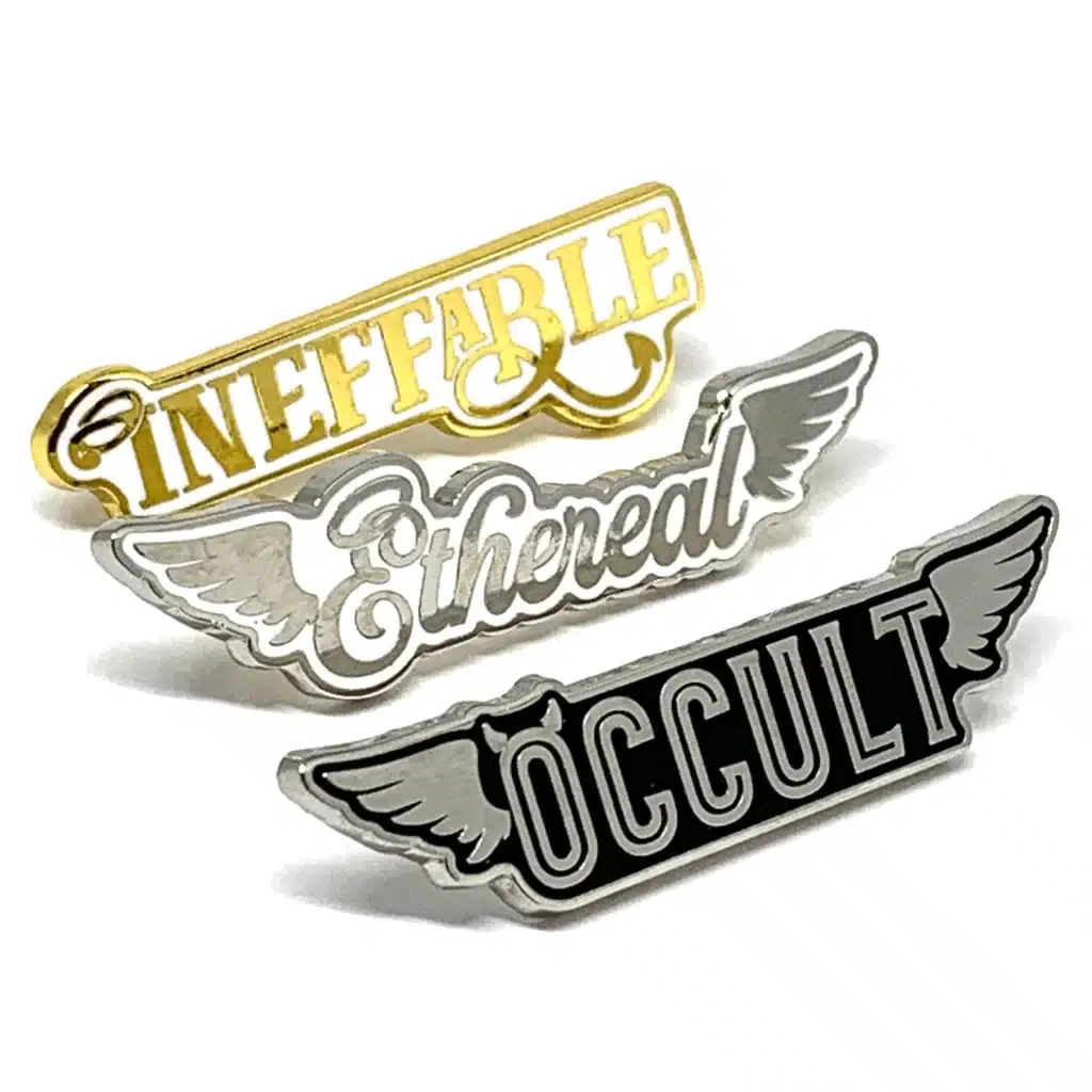 Good omens set of 3 pins