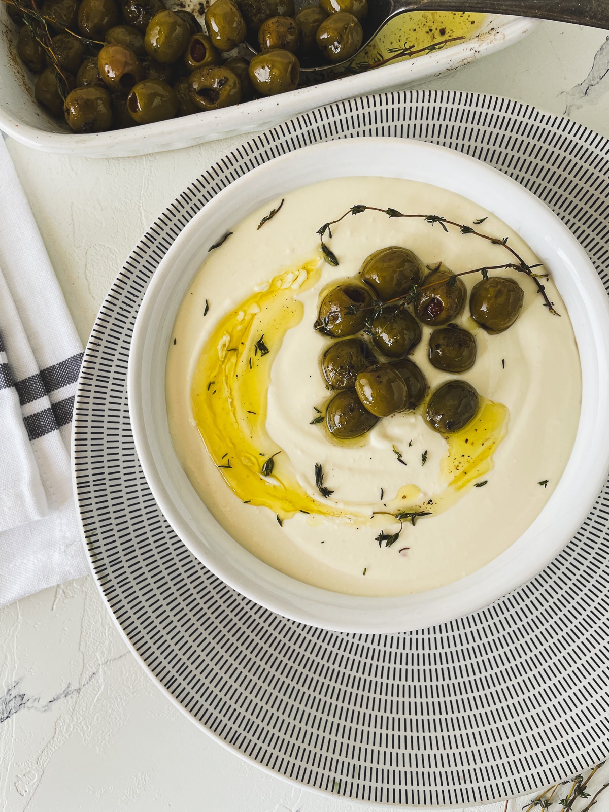 Easy and Delicious Feta Dip With Olives Recipe