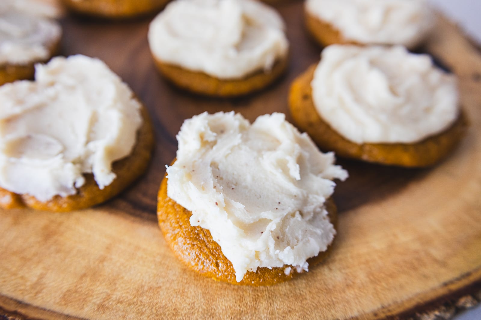 Pumpkin Spice Cookies With Brown Butter Icing