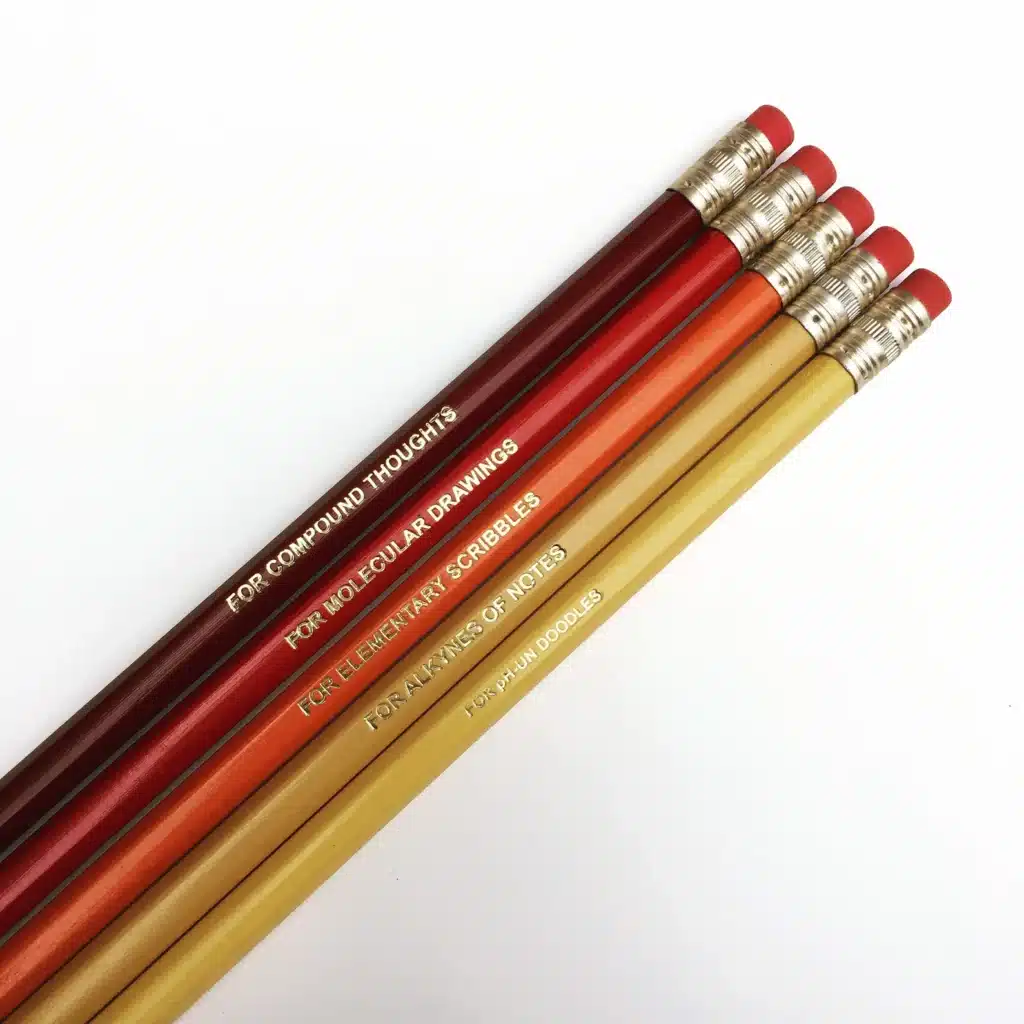 Science pencils
