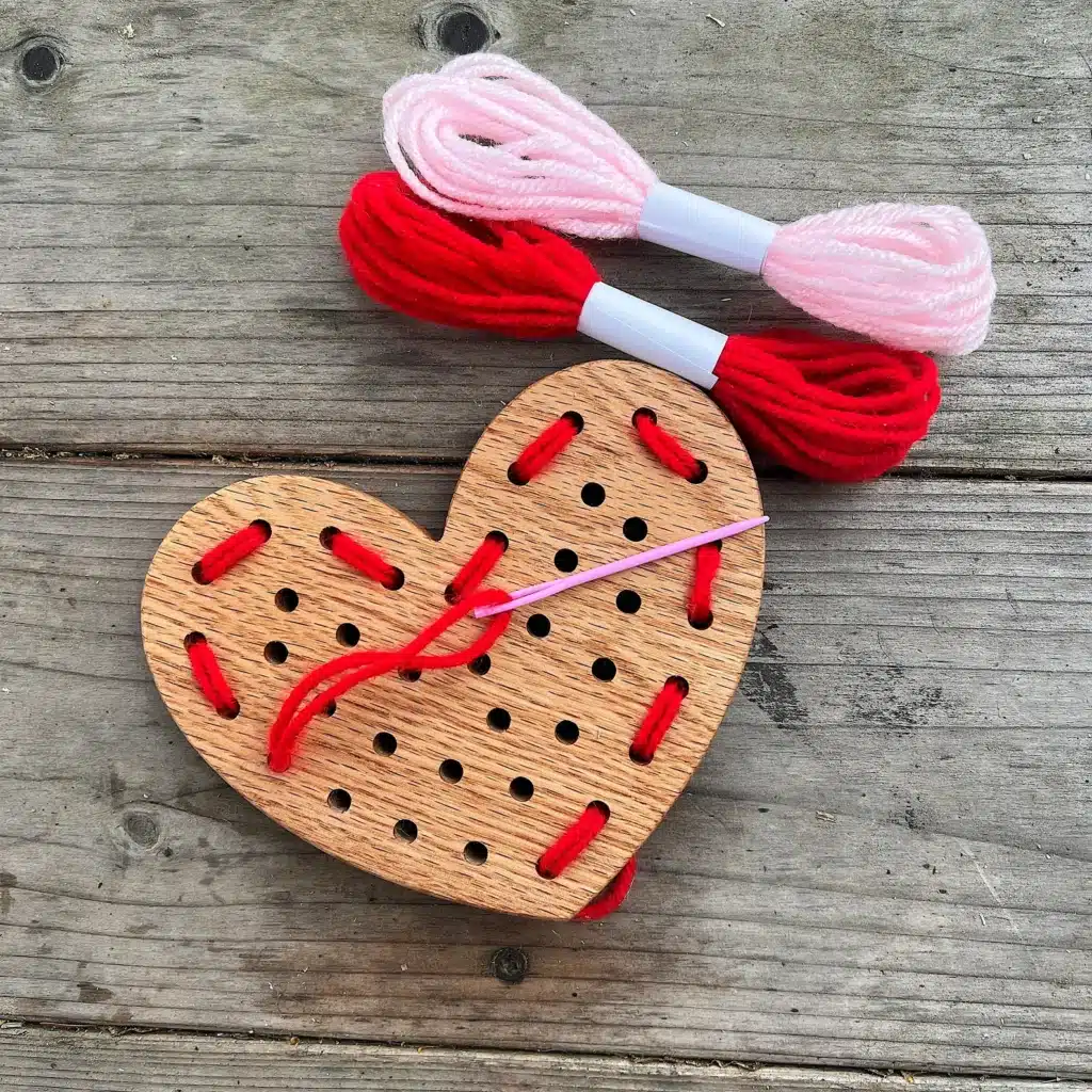 Heart Lacing Toy for toddlers
